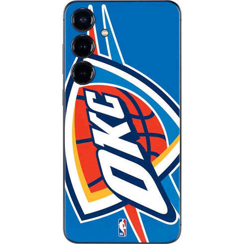 NBA Oklahoma City Thunder Large Logo Galaxy S25 Skin